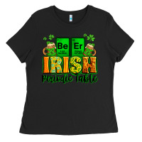 Black Beer Irish Periodic table St. Patrick's Ladies Tee - LillyAllenDesigns