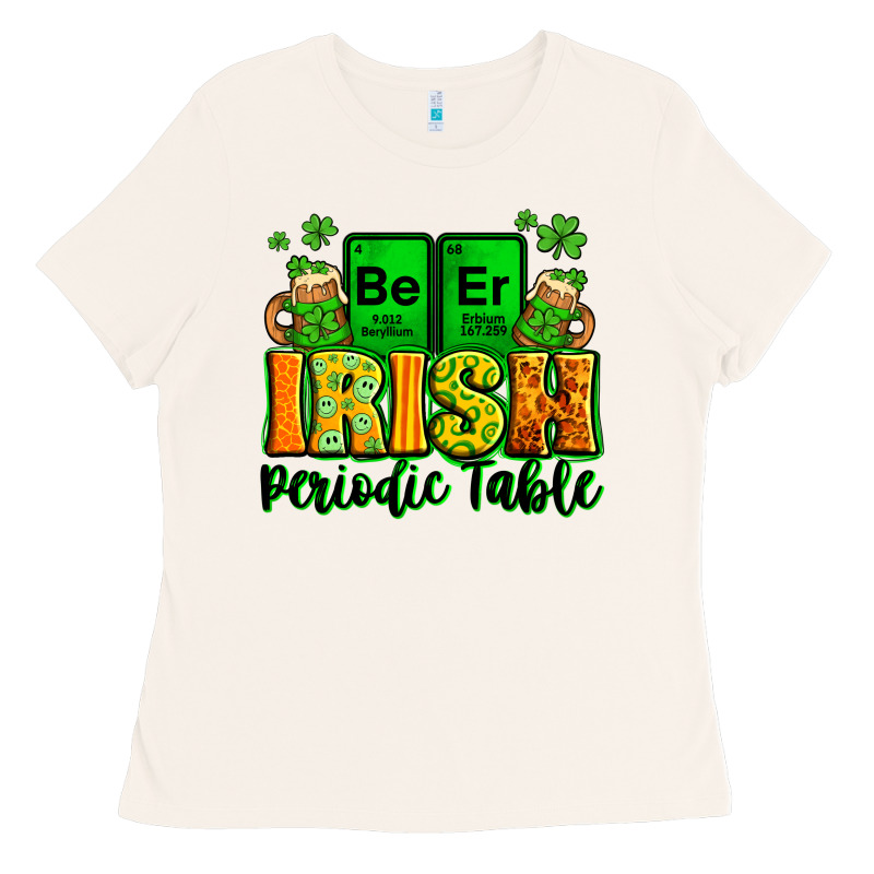 Beer Irish Periodic Table St. Patrick's Ladies Tee by LillyAllenDesigns | Teevron