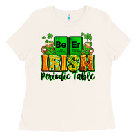 Bone Beer Irish Periodic table St. Patrick's Ladies Tee - LillyAllenDesigns