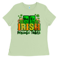 Matcha Beer Irish Periodic table St. Patrick's Ladies Tee - LillyAllenDesigns