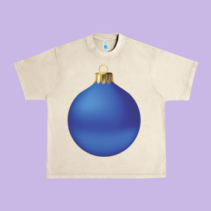 Christmas Ornament 2 Urban Heavy Tee Designed By Artisfamous