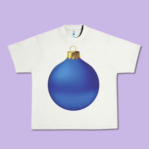 Christmas Ornament 2 Urban Heavy Tee Designed By Artisfamous