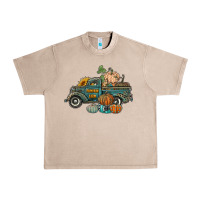 French Oak western pumpkin farm truck Urban Heavy Tee - RanaPortraitStore