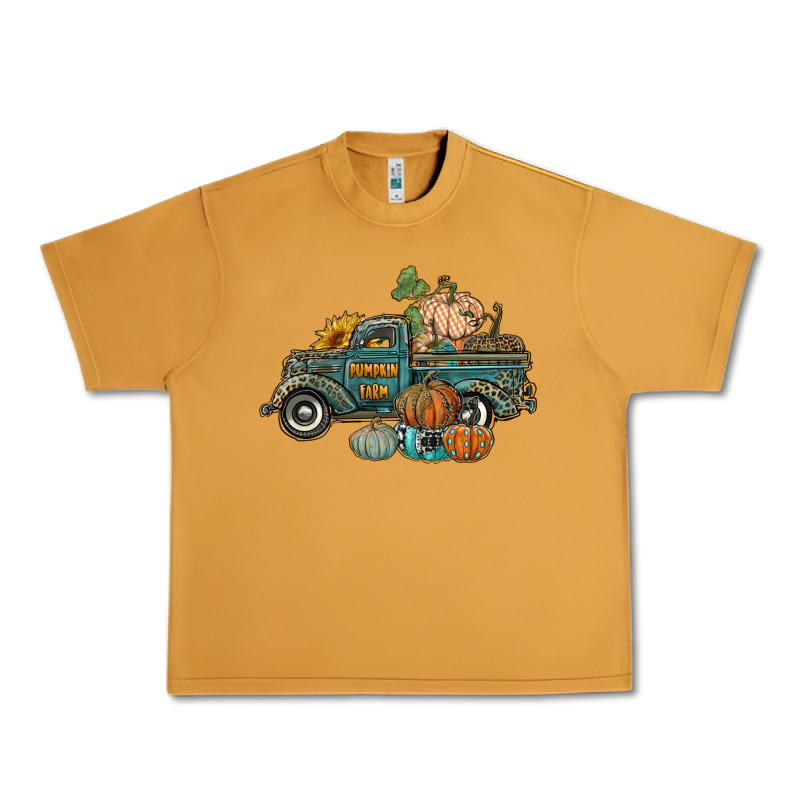 Western Pumpkin Farm Truck Urban Heavy Tee by RanaPortraitStore | Teevron