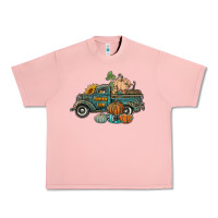 Salmon western pumpkin farm truck Urban Heavy Tee - RanaPortraitStore