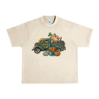 Sandshell western pumpkin farm truck Urban Heavy Tee - RanaPortraitStore