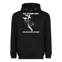 Western Ground Parrot Rare Wild And West Australian Heavyweight Hoodie | Teevron
