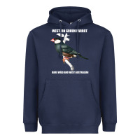Navy western ground parrot rare wild and west australian Heavyweight Hoodie - Bettercallsaul
