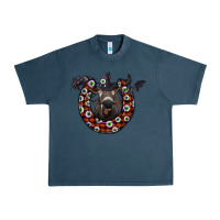 Midnight Navy halloween donkey Urban Heavy Tee - SublimationCraftShop
