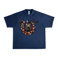 Navy halloween donkey Urban Heavy Tee - SublimationCraftShop