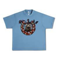 Pebble Blue halloween donkey Urban Heavy Tee - SublimationCraftShop