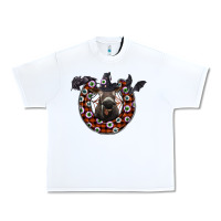 White halloween donkey Urban Heavy Tee - SublimationCraftShop