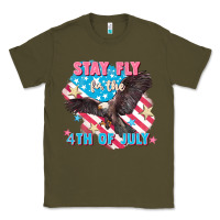 Army Green Stay fly for the 4th of July Classic Tee - FaDigitalArtStudio