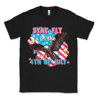 Black Stay fly for the 4th of July Classic Tee - FaDigitalArtStudio