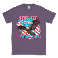 Lavender Stay fly for the 4th of July Classic Tee - FaDigitalArtStudio