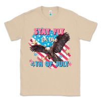 Mushroom Stay fly for the 4th of July Classic Tee - FaDigitalArtStudio