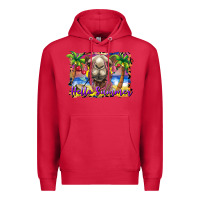 Cardinal hello summer camel at the beach Premium Hoodie - BarkalooDesign