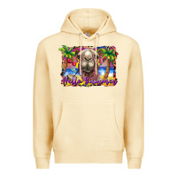 Pina Colada hello summer camel at the beach Premium Hoodie - BarkalooDesign