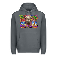 Rock hello summer camel at the beach Premium Hoodie - BarkalooDesign