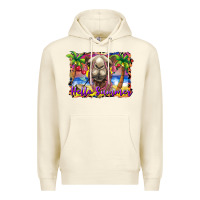 Sandshell hello summer camel at the beach Premium Hoodie - BarkalooDesign