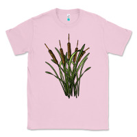 Bubblegum Pink reeds Classic Tee - BarkalooDesign