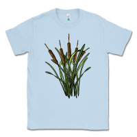 Dusty Blue reeds Classic Tee - BarkalooDesign
