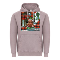 Vintage Zinc Christmas African girl Vintage Hoodie - BarkalooDesign