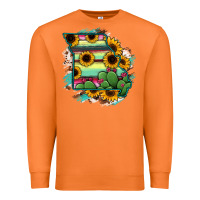 Carrot Missouri Map Sunflower Cactus Serape Premium Sweatshirt - RanaPortraitStore