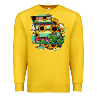 Lemon Missouri Map Sunflower Cactus Serape Premium Sweatshirt - RanaPortraitStore