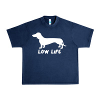 Navy Doxie Low Life Urban Heavy Tee - artisFamous