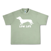 Oil Green Doxie Low Life Urban Heavy Tee - artisFamous