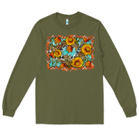 Army Green Fall Long Sleeve Tee - Artiststas