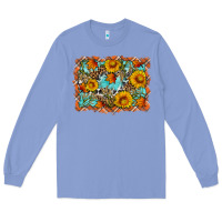 Colony Blue Fall Long Sleeve Tee - Artiststas