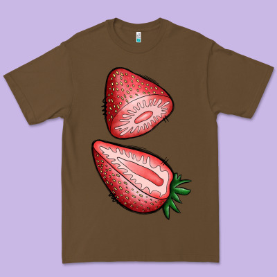 Strawberries 1 Premium Tee Designed By Bundleandbundleshop