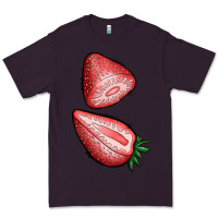 Plum strawberries 1 Premium Tee - BundleAndBundleShop