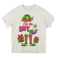 Cream im the shy elf elf Heavy Core Tee - FaDigitalArtStudio