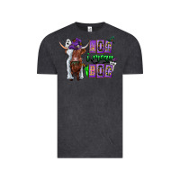 Vintage Black Moo I Mean Boo Vintage Tee - CowhideDigitalArt