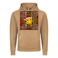 Vintage Camel Christmas smiley face Vintage Hoodie - BarkalooDesign