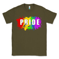 Army Green Pride Day Classic Tee - FaDigitalArtStudio