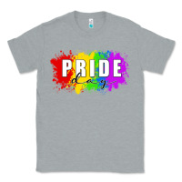 Heather Grey Pride Day Classic Tee - FaDigitalArtStudio