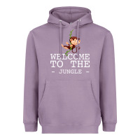 Lavender Welcome To The Jungle Heavyweight Hoodie - Bettercallsaul