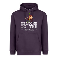 Plum Welcome To The Jungle Heavyweight Hoodie - Bettercallsaul