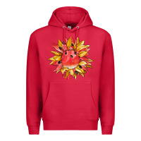 Cardinal watermelon sunflower Premium Hoodie - BarkalooDesign