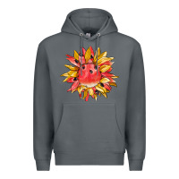 Rock watermelon sunflower Premium Hoodie - BarkalooDesign