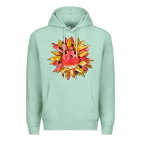 Seafoam watermelon sunflower Premium Hoodie - BarkalooDesign