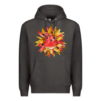 Smoke watermelon sunflower Premium Hoodie - BarkalooDesign