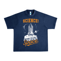 Navy Science: Because You Can't Pray This Shit Into Space Urban Heavy Tee - artisFamous