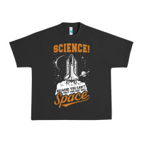 Pigment Black Science: Because You Can't Pray This Shit Into Space Urban Heavy Tee - artisFamous