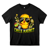 Black chick magnet Heavy Core Tee - FaDigitalArtStudio