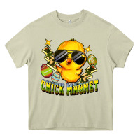 Mossy chick magnet Heavy Core Tee - FaDigitalArtStudio